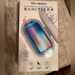 White Phone Sanitizer